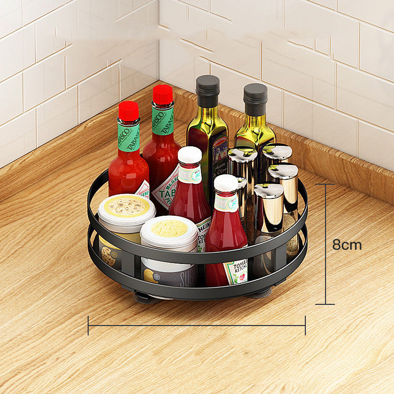 Rotatable Kitchen Seasoning Rack