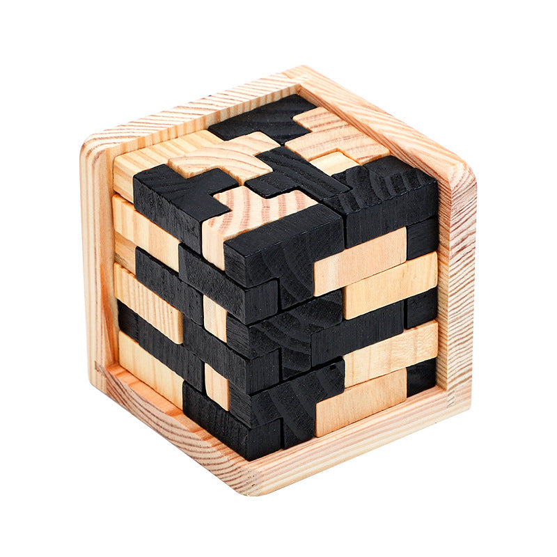 Wooden Lock Luban Puzzle